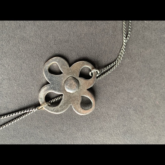 Boho Silver Tone Long  Necklace - Picture 6 of 15